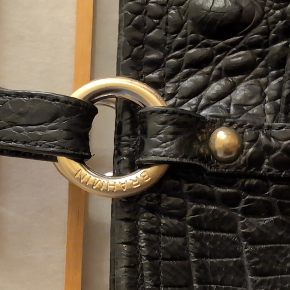 Brahmin Black Tote - Picture 3 of 8
